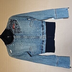 Akadmiks embroidery Denim